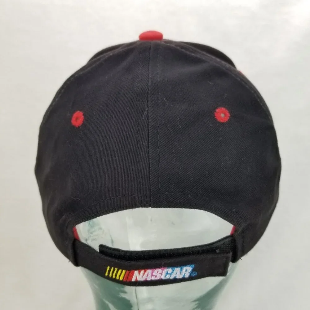 ✅VTG Chevrolet Racing Black OSFA Strapback Hat By Racing Champions Apparel 2004 - Picture 6 of 11